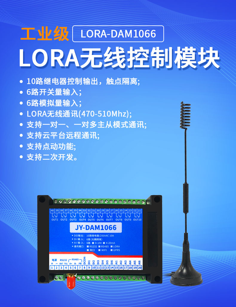 LoRa1066 LoRa無線控制模塊