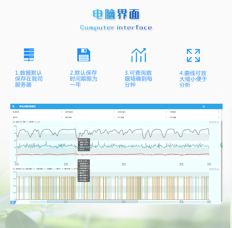 LORA風(fēng)速/風(fēng)向采集器 電腦界面