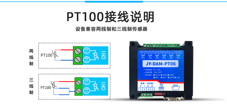 PT100接線