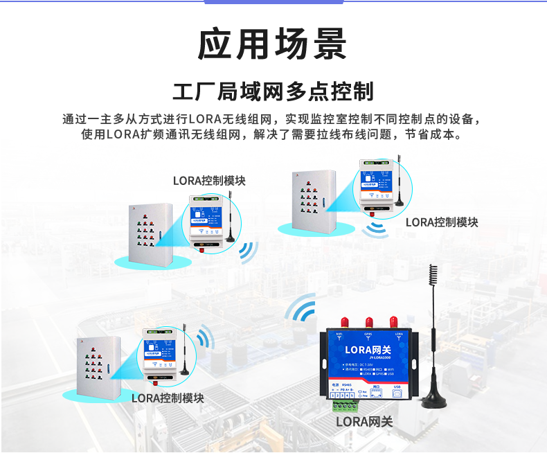 JY-DAM-0100-LORA 繼電器控制模塊