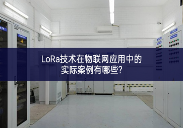 LoRa技術(shù)在物聯(lián)網(wǎng)應(yīng)用中的實(shí)際案例有哪些?